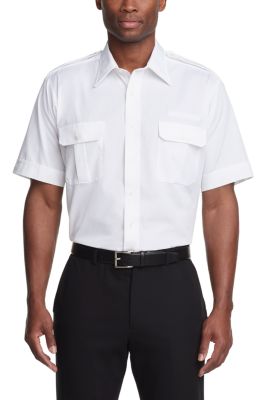 Image for Van Heusen Men's Short Sleeve Pilot Shirt from PVH Corporate Outfitters