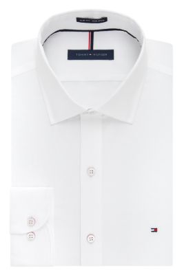 Image for Tommy Hilfiger Slim Fit Non Iron Pinpoint Solid from PVH Direct